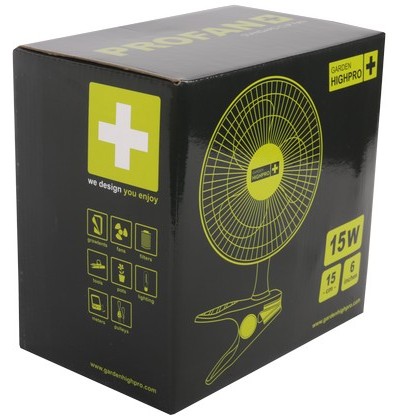 Вентилятор на клипсе CLIP FAN 15 см/15 Вт