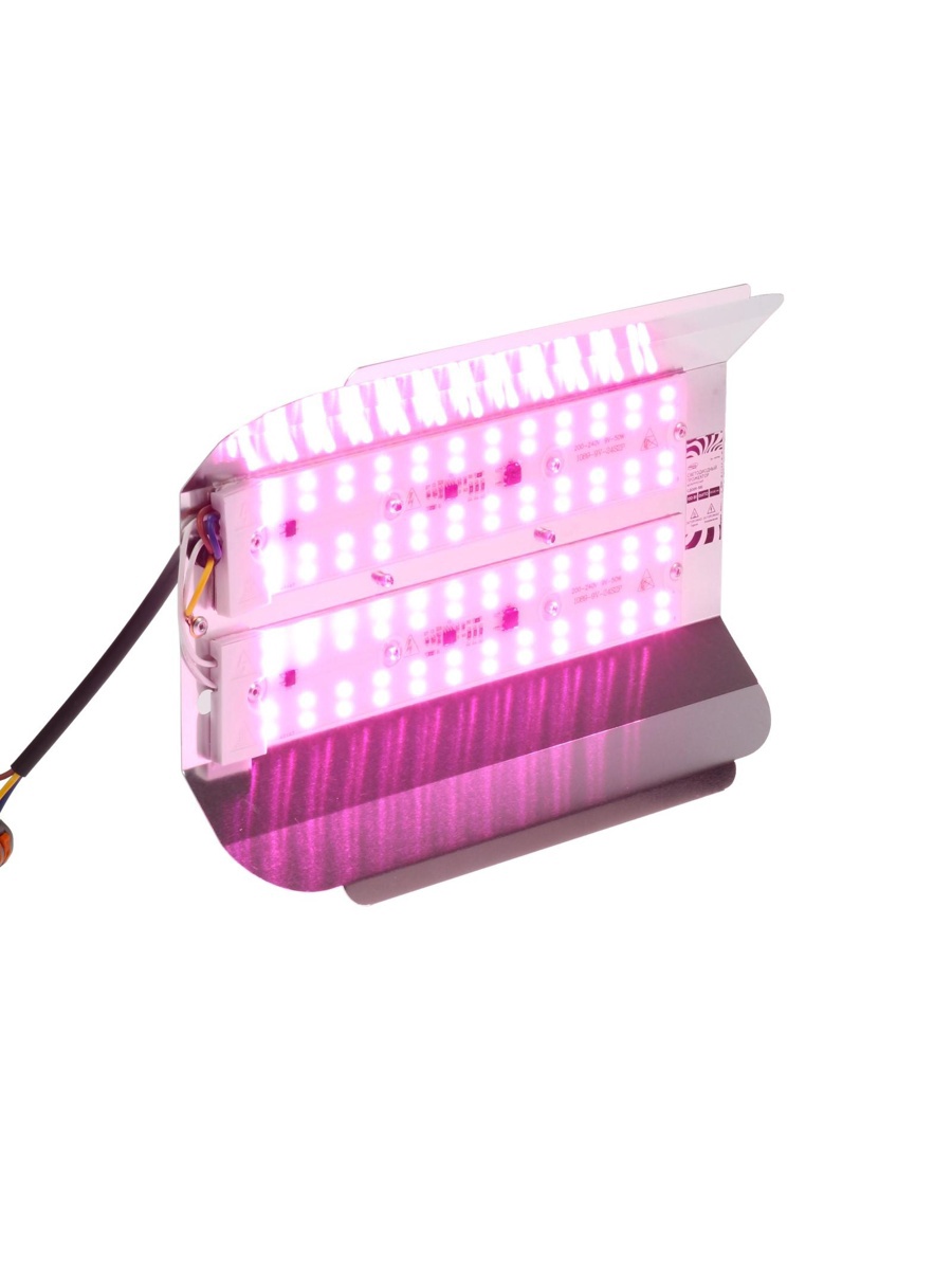 Фитопрожектор для растений Luazon Lighting СДО09-100, светодиодный, 100 Вт, IP65, 220 В