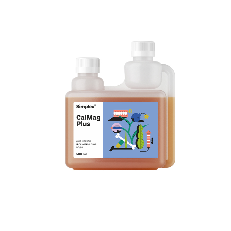 Добавка для мягкой и осмотической воды Simplex CalMag Plus  (0,5 л)