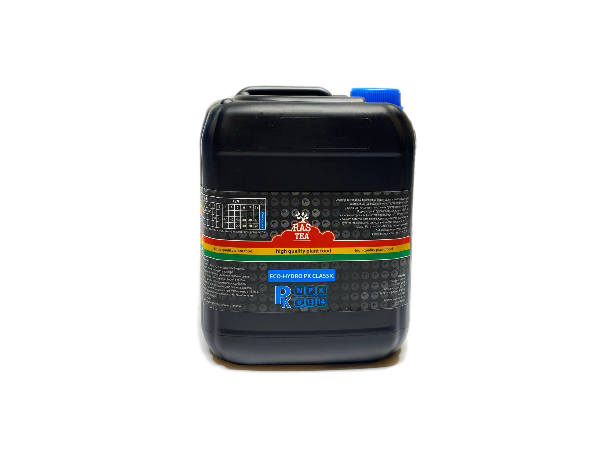 Rastea Eco-Hydro PK Classic - Добавка для цветения (РК 13/14) (t*) (5 л)