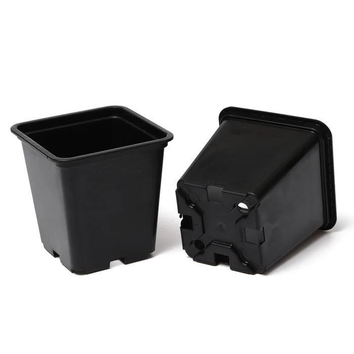 Горшок технический квадрат 1л 11x11 h11