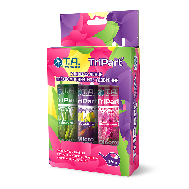 Комплект удобрений TriPart T.A. 60 ml