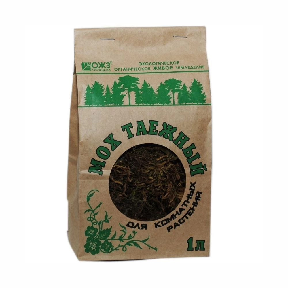 Мох ТАЁЖНЫЙ 1л сфагнум (Б/И)