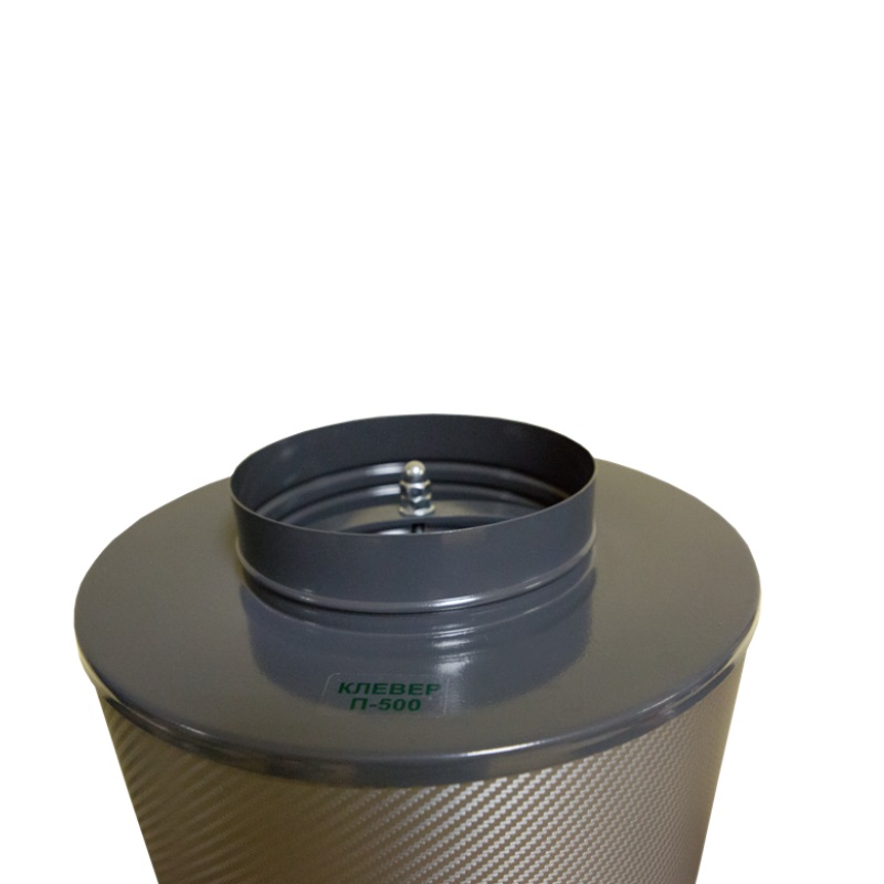 Канальный угольный фильтр КЛЕВЕР - П 500 м3, 160мм