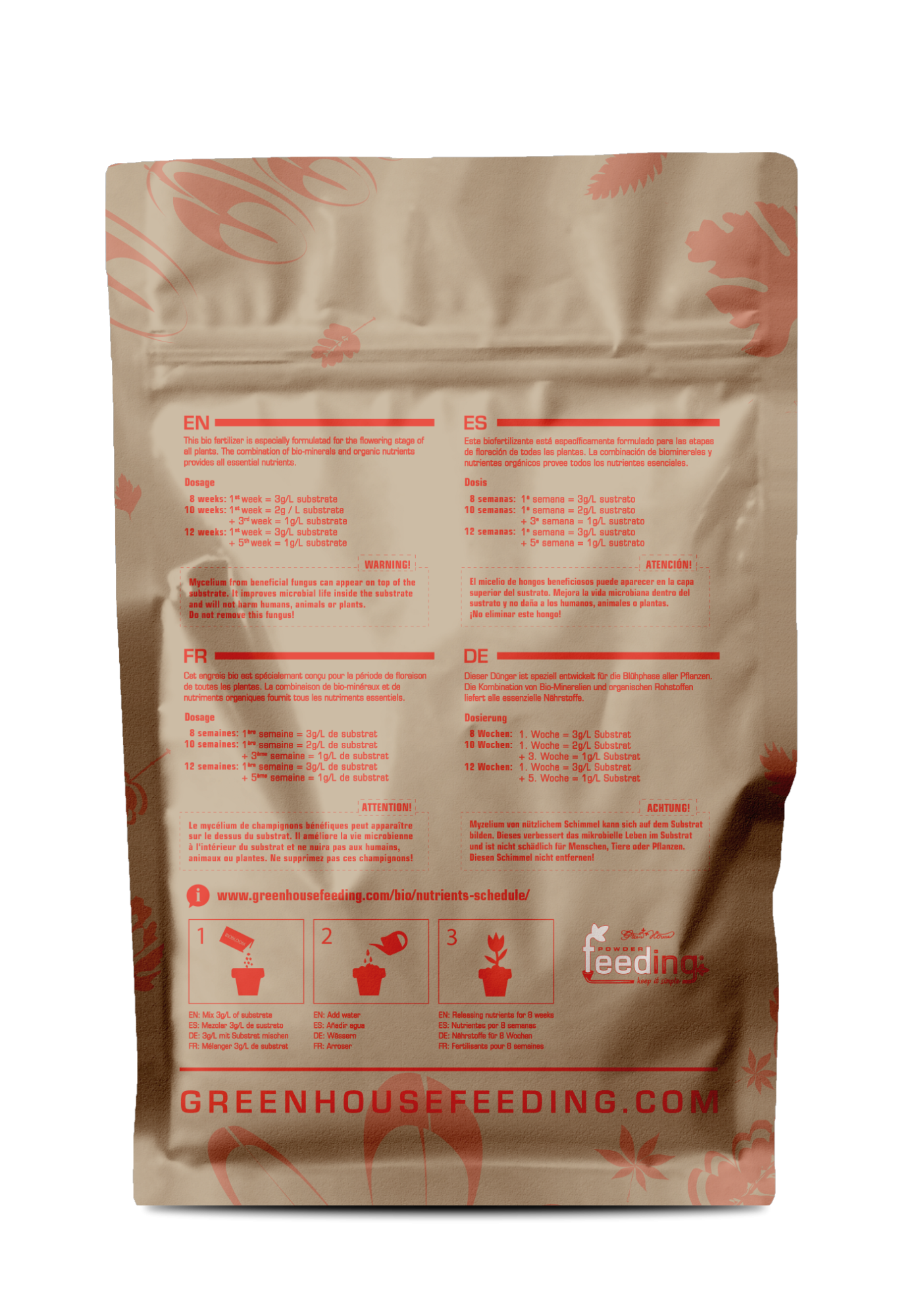 Powder Feeding BIO Bloom (0,5 кг)